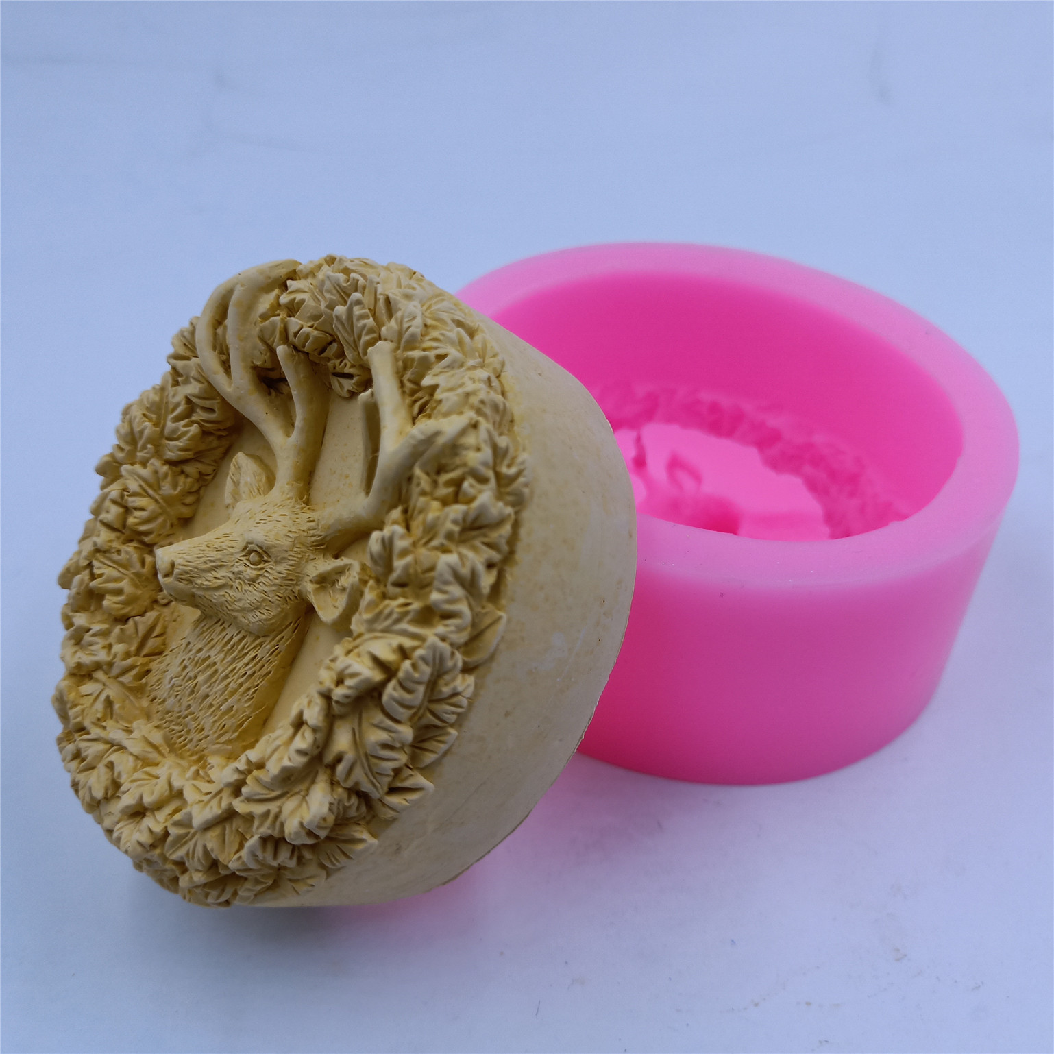Deer Design Soap Silicone Mold - مراجعة Soap Making Designs وسعره