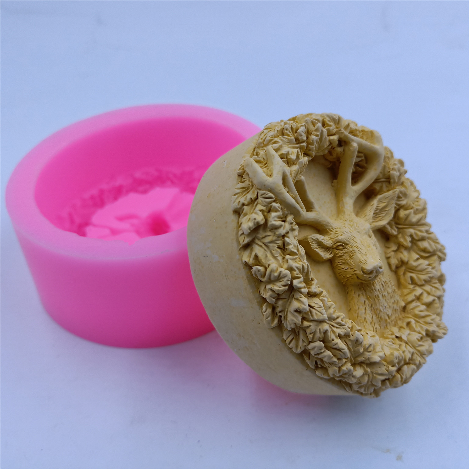 Deer Design Soap Silicone Mold - مراجعة Soap Making Designs وسعره