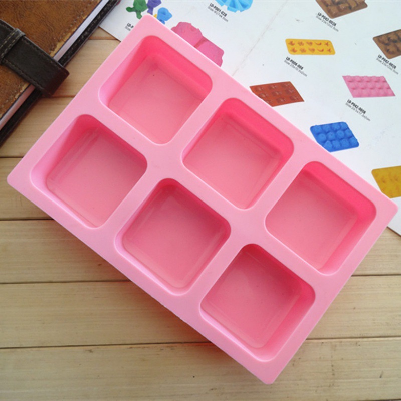 Square Silicone Cake Molds Cer - مراجعة Soap Making Material وسعره