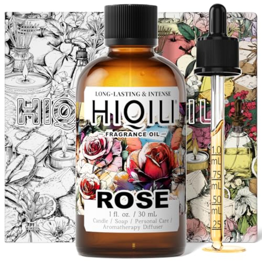 HIQILI Rose Fragrance Oil for  - مراجعة Soap Making In Home وسعره