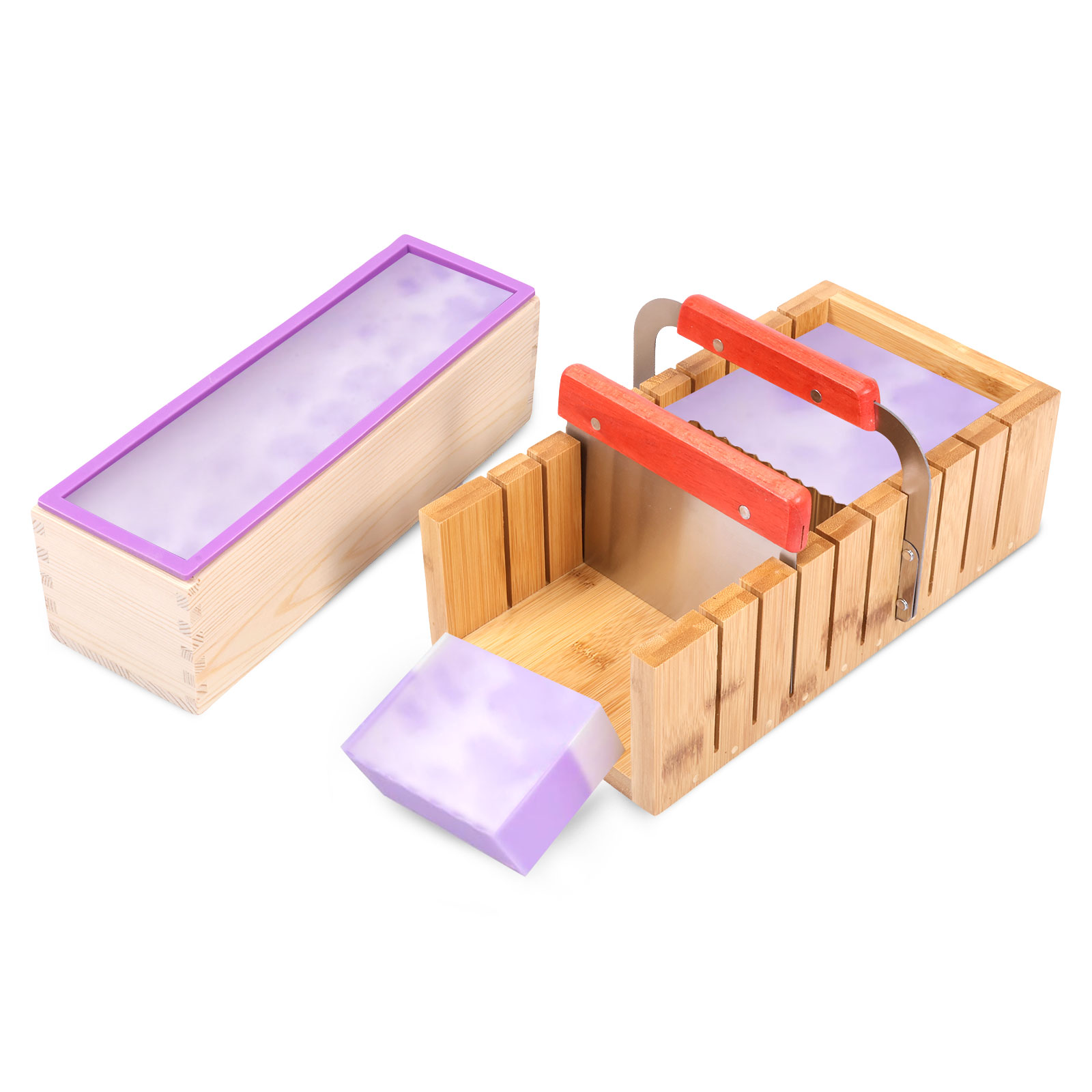Silicone Soap Mold Flexible Re - مراجعة Soap Making Kit For Beginners وسعره