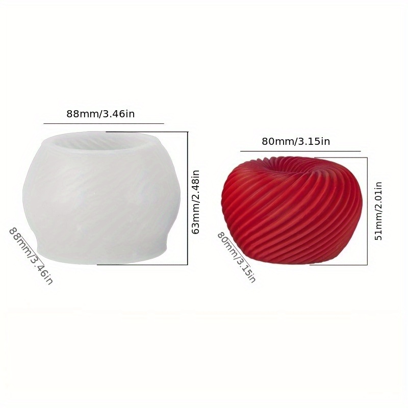 A trendy red apple silicone mo - مراجعة Soap Making Silicone Molds وسعره