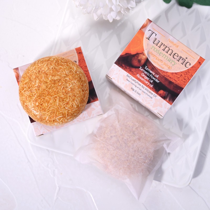 60g Organic Turmeric Shampoo S - مراجعة Soap Making Supplies Wholesale وسعره