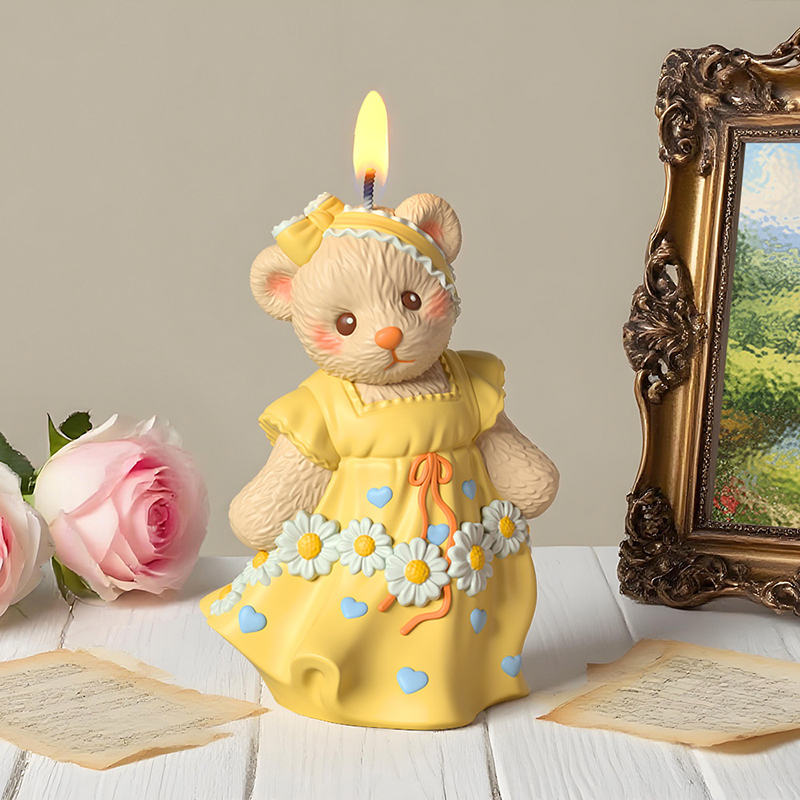 3D Cute Bear Resin Mold For Ca - مراجعة Soap Making Silicone Molds وسعره