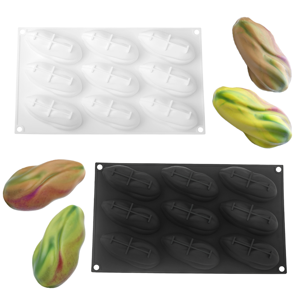 Pistachios Design 1 or 4 or 9- - مراجعة Soap Making Silicone Molds وسعره