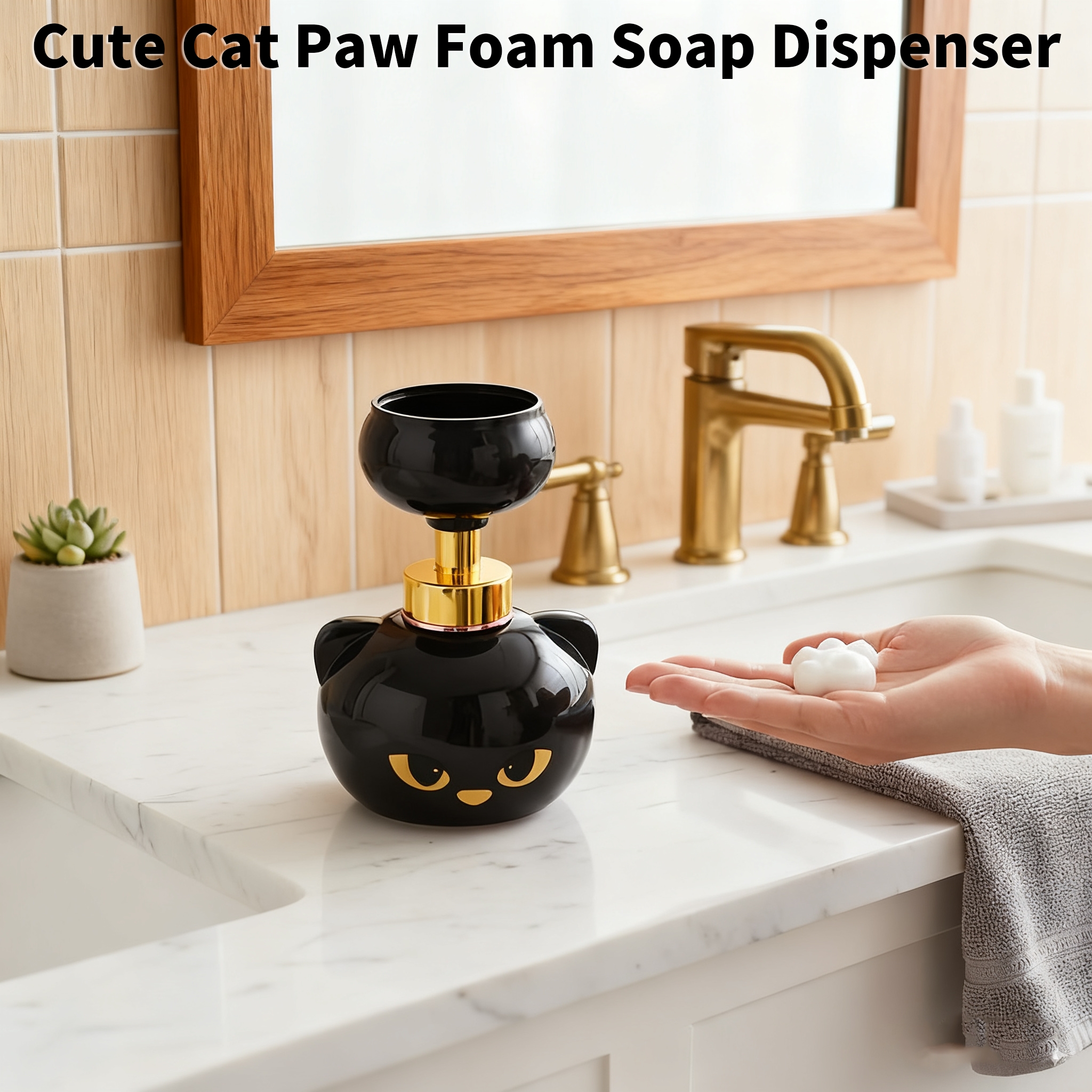 Cute Cat Paw & Flower Shape Fo - مراجعة Soap Making Foam وسعره