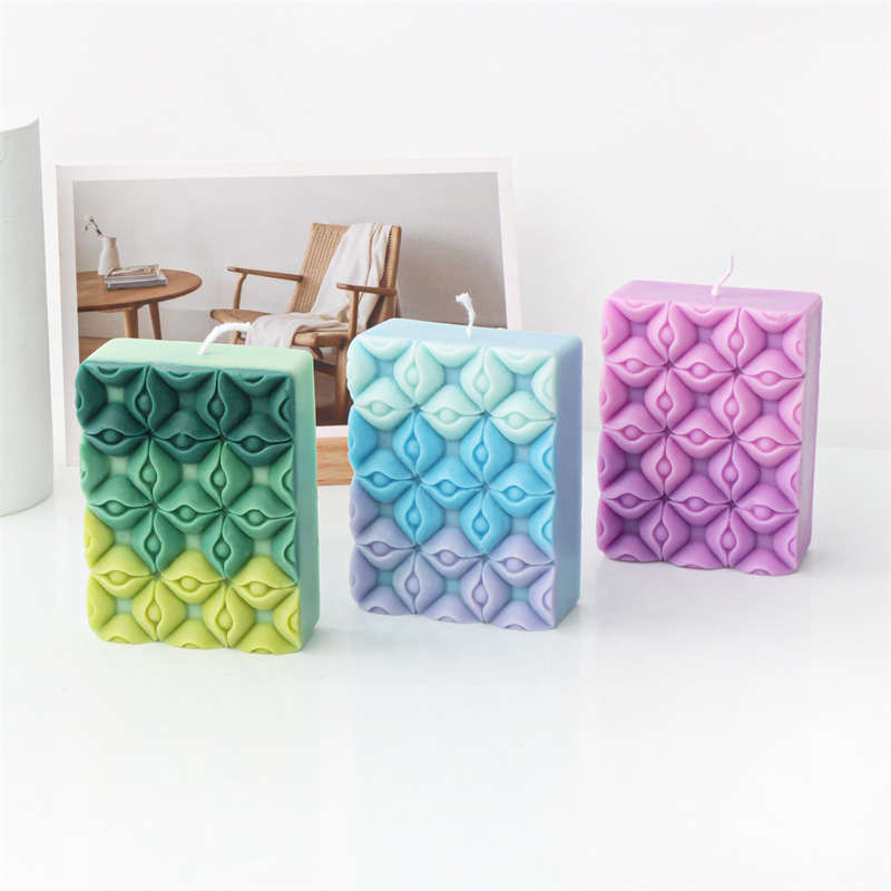 Square Flower Handmade Soap Si - مراجعة Soap Making In Home وسعره