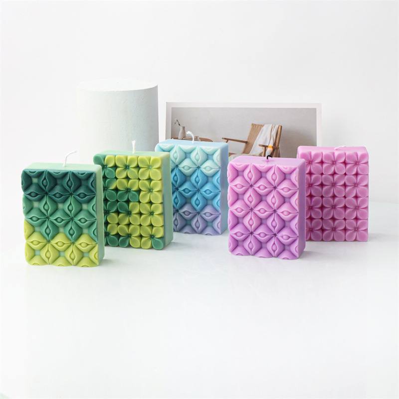 Square Flower Handmade Soap Si - مراجعة Soap Making In Home وسعره