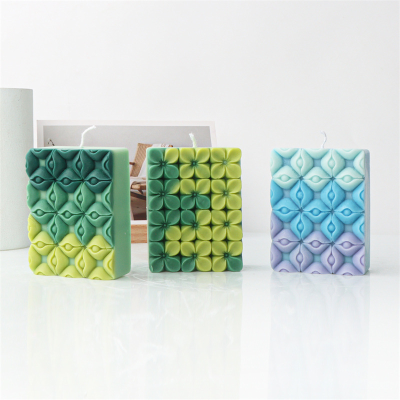Square Flower Handmade Soap Si - مراجعة Soap Making In Home وسعره